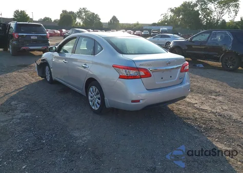 2014 Nissan Sentra S/Sv/Sr/Sl z USA, uszkodzony, nr VIN 3N1AB7AP7EY246904